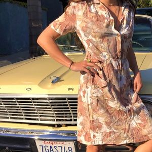 Vintage Handmade Floral Dress